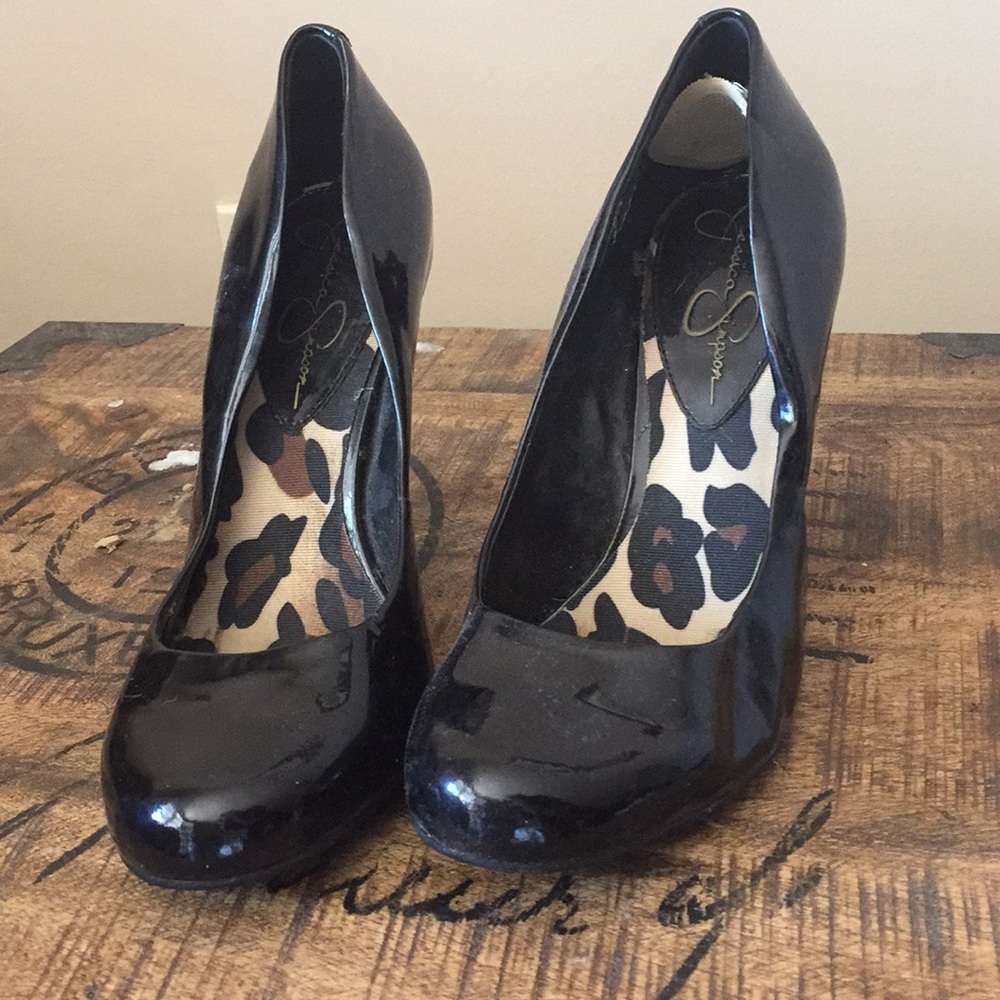 Black heels